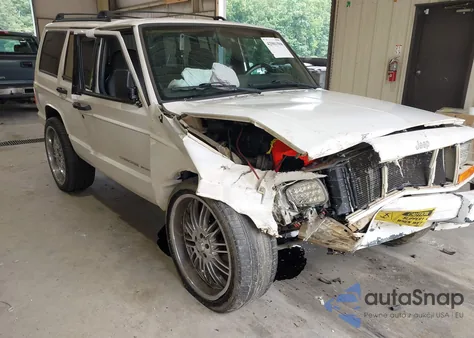 2000 Jeep Cherokee Sport из США, поврежденный, VIN 1J4FT48S0YL124661